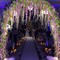 12 Pack 1 Piece 3.6 Feet Artificial Flowers Silk Wisteria Vine Ratta Hanging Flower for Wedding Garden Floral DIY Living Room Office Decor (Purple)